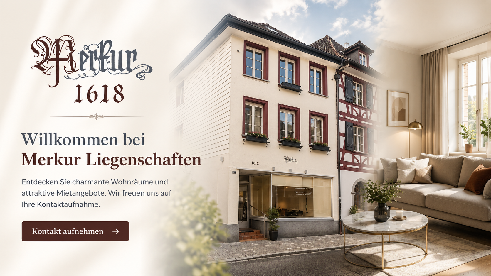 Willkommen bei Merkur Liegenschaften – Haus und Wohnraum
